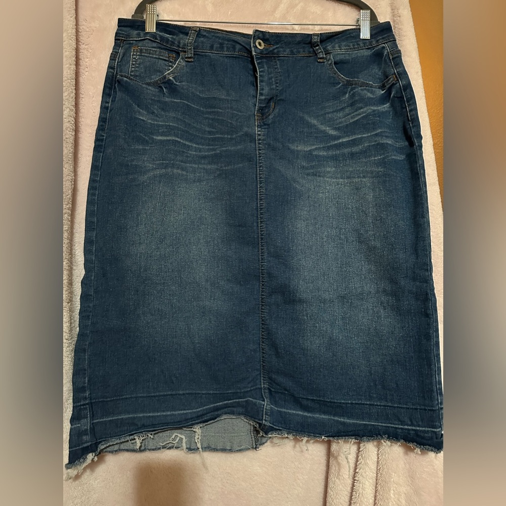 Demin skirt